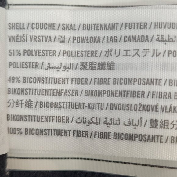 Abercrombie & Fitch Ultra Black Fleece Lined Insulated Hooded Jacket Size XS - Picture 4 of 15